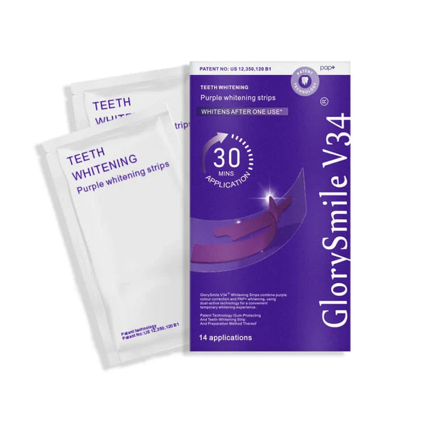 Purple Teeth Whitening Strips (PAP+)
