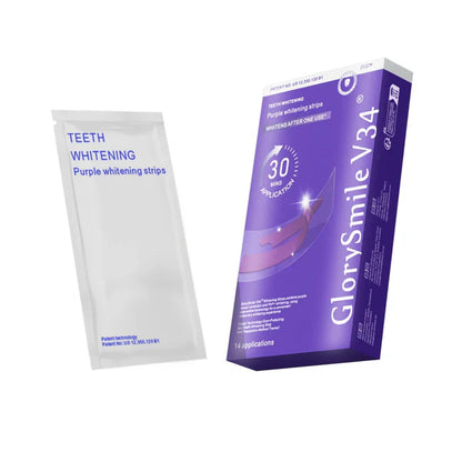 Purple Teeth Whitening Strips (PAP+)